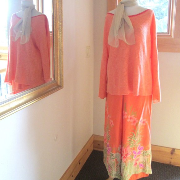 Beach and Summer Stylin' with Eileen Fisher and Tori Richards 14/L - Picture 3 of 13